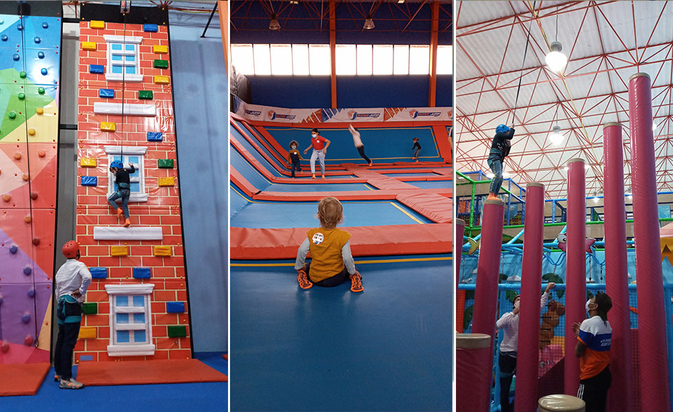 Parque de juegos para bebés, centro de actividades para niños en