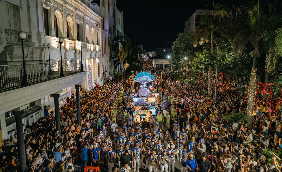 Corso del Carnaval de Santa Cruz en Bolivia